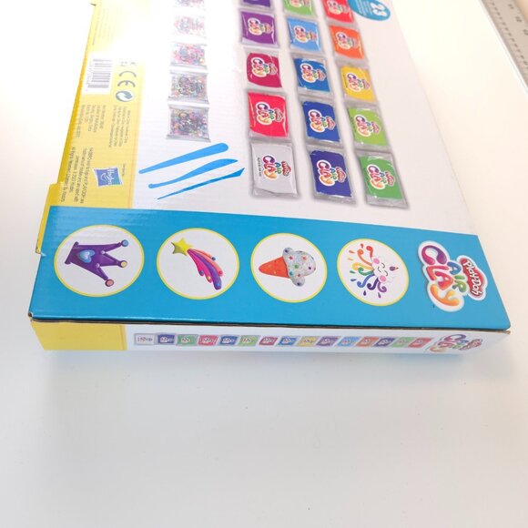 Play-Doh Air Clay Rainbow Glitz Bonanza 23 pcs New Sealed for Kids Fun Art - Picture 5 of 9